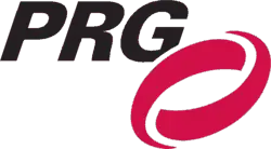 Logo of PRG with stylised design