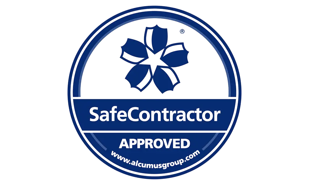 SafeContractor approved logo design